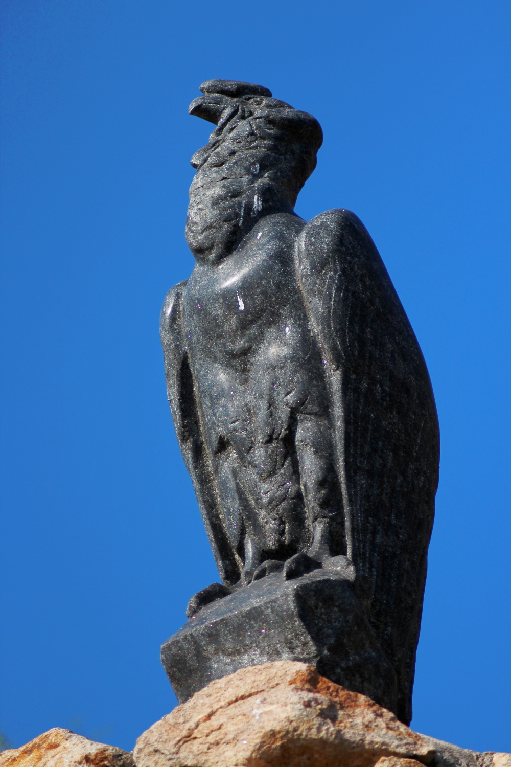 Socha kondora, foto: Vladimír Motyčka