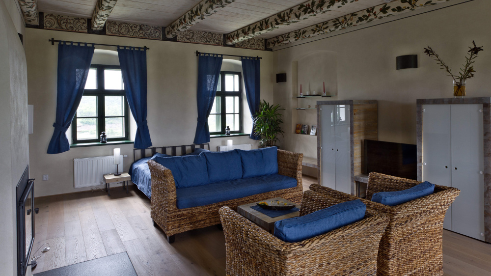 The Sklenářka’s interiors in 2024, shortly after its restoration. Photo: Tomáš Adamec, Prague Zoo